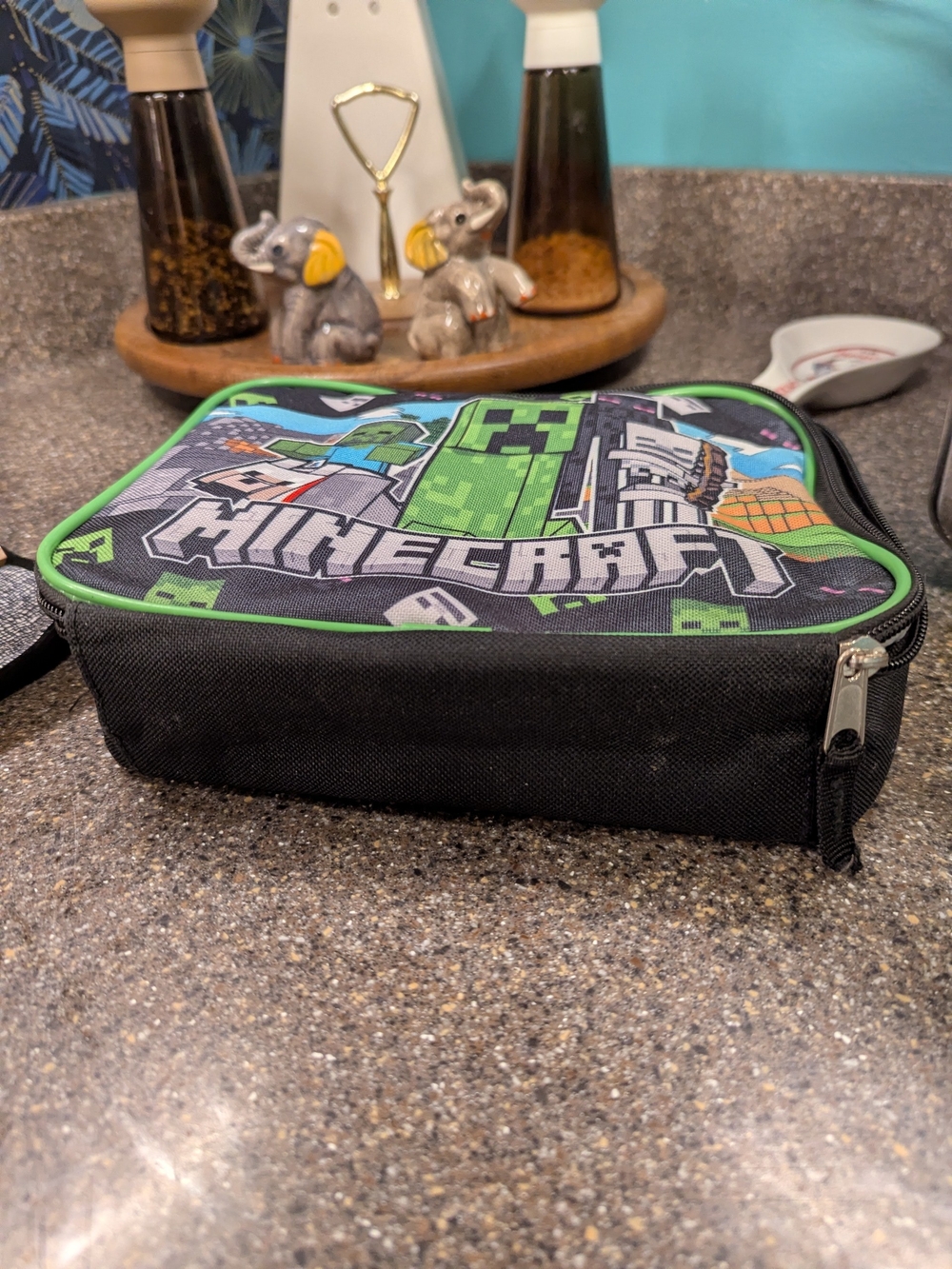 Mine Craft Theme Insulated Lunch Tote - Picture 12 of 12